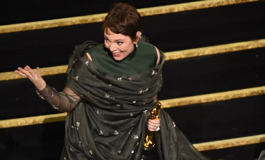 Olivia Colman meghatódottsága és zavara volt az Oscar-gála legimádnivalóbb része