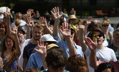 Újra demonstrálnak a Színművészeti hallgatói