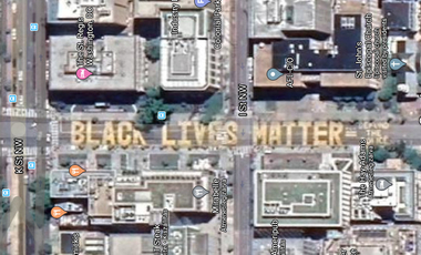 A Google térképére és a Street View-ra is felkerült a Black Lives Matter Plaza