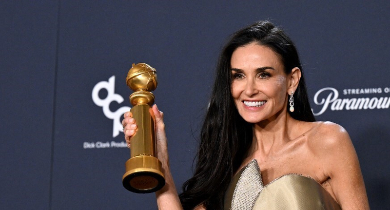 Demi Moore vihette haza a legjobb színésznőnek járó Golden Globe díjat, a magyar építészről szóló film is tarolt