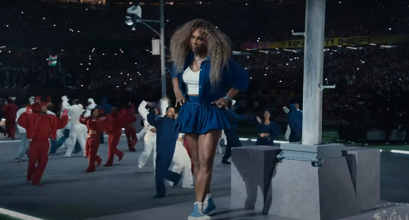 Kiderült, miért táncolt a Super Bowl félidei show-jában Serena Williams – videó