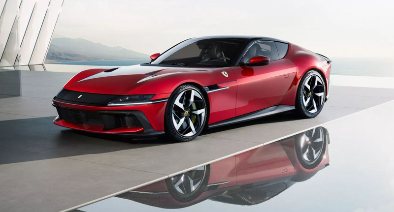 Nincs turbó, hibrid vagy villany, csak a 12 henger: még a nevét is erről kapta a Ferrari új szupersportkocsija