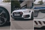 Drogdílertől lefoglalt 450 lóerős Audiból lett magyar rendőrautó