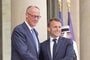 Párizsba vezetett az új német kancellár első útja, Macronnal találkozott